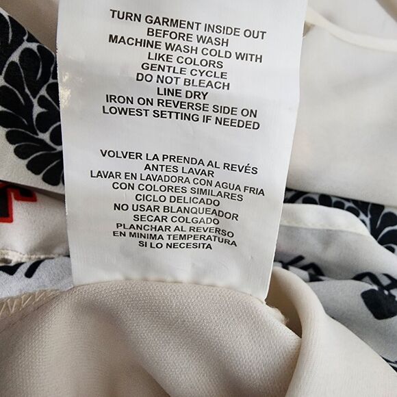 Taylor & Sage Womens Mini Dress Medium Long Bell Sleeve Tribal Print Aztec Tunic - Picture 11 of 11